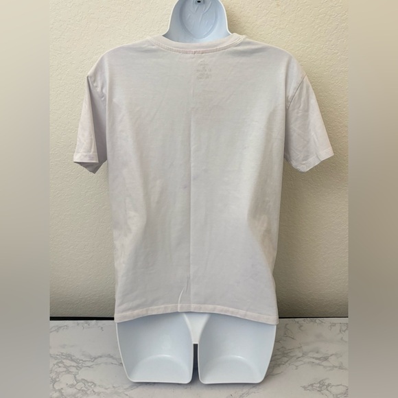 The Nightmare Before Christmas Jack & Sally White Shirt Women’s XS Disney - Picture 3 of 4